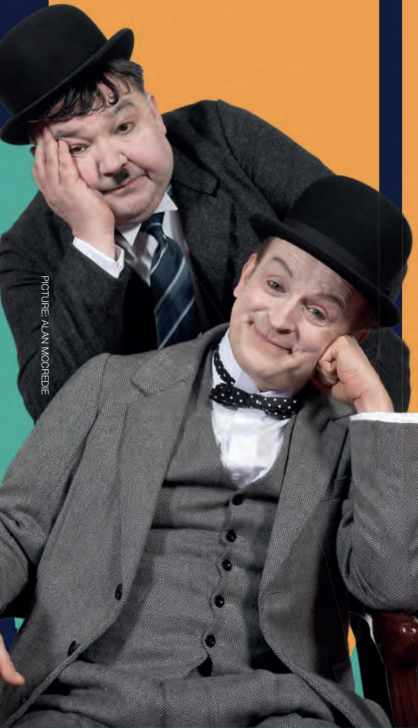 LovettLogan's tweet photo. Did we mention that client #BarnabyPower, along with his #LaurelandHardy sidekick Steven McNicoll made @thelistmagazine Hot 💯 (beating Paolo Nutini no less 😊) for their production @lyceumtheatre? ⭐️ https://t.co/WFJUwksJXY