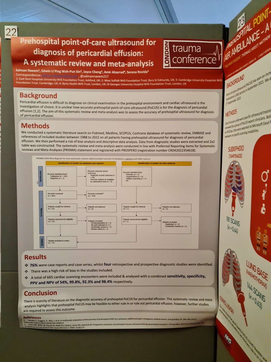 Salman Naeem (@salmannaeem217) on Twitter photo Stop by at our posters on prehospital #POCUS & diagnostic accuracy of prehospital pocus for pericardial effusion at <a href="/LDN_TC/">London Trauma Conference</a> #LTC2022 <a href="/LDNairamb/">London's Air Ambulance Charity</a> <a href="/docdgn/">Dan Nevin</a> <a href="/DrTomHirst/">Tom Hirst</a> <a href="/mikekeithpalmer/">Mike Palmer</a> <a href="/ShadmanAziz2/">Shad</a> Stop by at our posters on prehospital #POCUS & diagnostic accuracy of prehospital pocus for pericardial effusion at <a href="/LDN_TC/">London Trauma Conference</a> #LTC2022 <a href="/LDNairamb/">London's Air Ambulance Charity</a> <a href="/docdgn/">Dan Nevin</a> <a href="/DrTomHirst/">Tom Hirst</a> <a href="/mikekeithpalmer/">Mike Palmer</a> <a href="/ShadmanAziz2/">Shad</a>