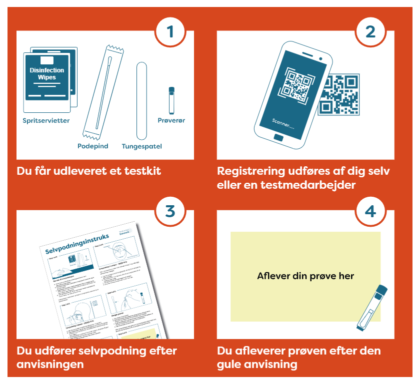 I et nyt studie kan borgere prøve at pode sig selv. 

Hvis studiet viser gode resultater, kan det på sigt blive et nyt redskab til overvågningen af covid-19. Det er <a href="/SSI_dk/">Statens Serum Institut</a> og <a href="/akutberedskabet/">Region Hovedstadens Akutberedskab</a>, der sammen står for projektet ”PCR-superviseret test”.

ssi.dk/aktuelt/nyhede…