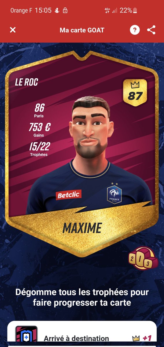 LeratMax's tweet photo. @Betclic https://t.co/DgbF44IfIF