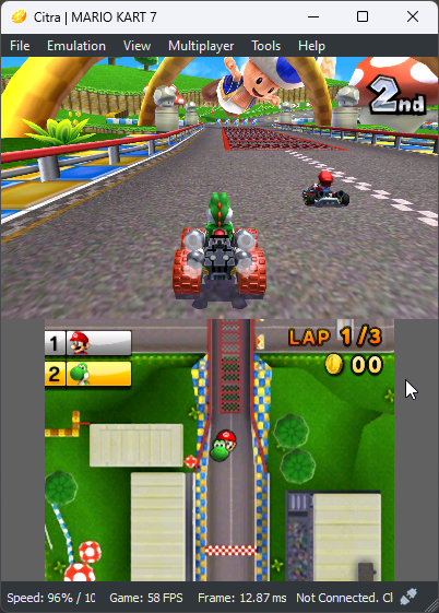Mario Kart 7 - Citra
