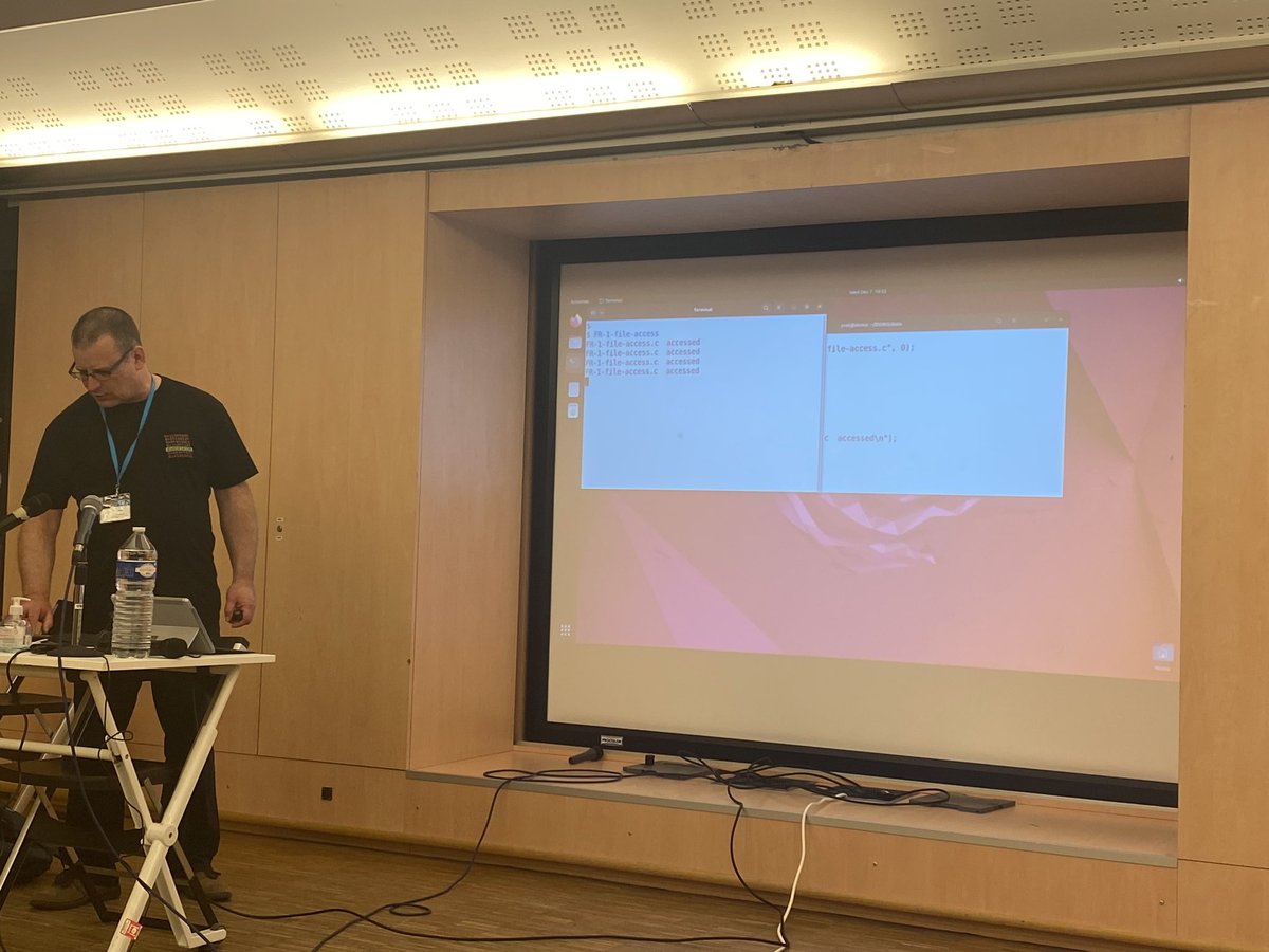 [EVENT] 📷 Mic-Sec Winter School : Day 3

<a href="/yuvalyarom/">Yuval Yarom</a> starts this third day of the School with a warm-up tutorial entitled "A Primer on Cache Attacks", which will be followed this afternoon by a lecture.<a href="/IP_Paris_/">Institut Polytechnique de Paris</a>  <a href="/telecomparis/">Télécom Paris</a>