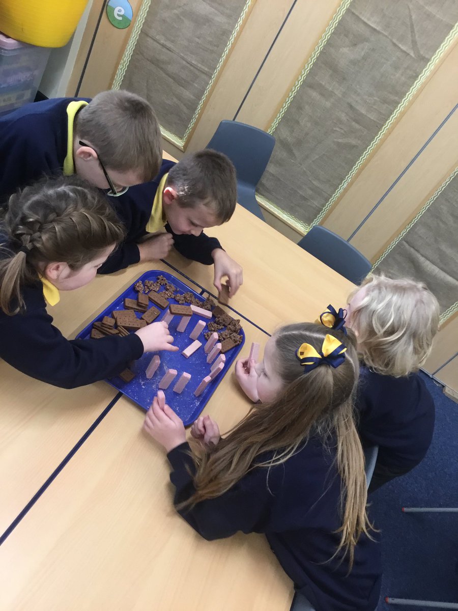 MissSweeney91's tweet photo. We are discovering where the different stones from Stonehenge came from, we are also recreating the famous monument using biscuits @PinehurstP #PinehurstHistory https://t.co/WXVqshhd0U