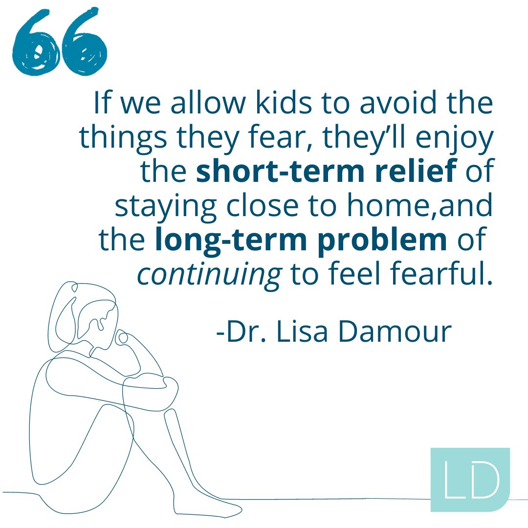 Avoidance fuels anxiety. Taking small steps can help kids face their fears.

@AskLisaPodcast Episode 94: My clingy teen hates going to school. How do I help? loom.ly/nRae_1M @ReenaNinan