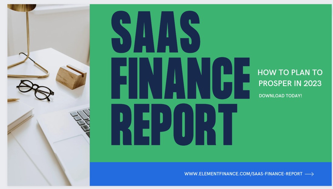The SaaS Finance Report is here! Learn how to plan and prosper in 2023. elementfinance.com/saas-finance-r… #finance