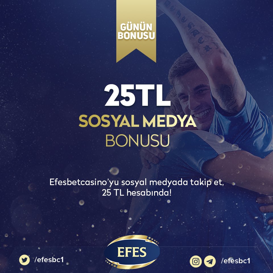 🍀#Efesbetcasino'dan Herkese 25₺ Nakit
 
🎁Sosyal Medya Hesaplarını Takip Et RT yap 3 Kişi Etiketle 20₺ Hesabında !

t.me/efesbc1
instagram.com/efesbc1/
x.com/efesbc1

Güncel Adres: efesbetcasino270.com