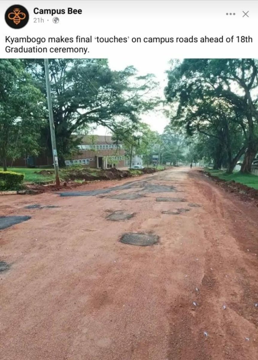 RogersSenyimba's tweet photo. Dear Ugandans, is this what they used to call in Geography All Weathered Road or Weathered seriously this Country can be too much.
Cc @KagutaMuseveni @NRMOnline @FDCOfficial1 @nbstv @ntvuganda @kyambogou https://t.co/KdpwHKQEhW