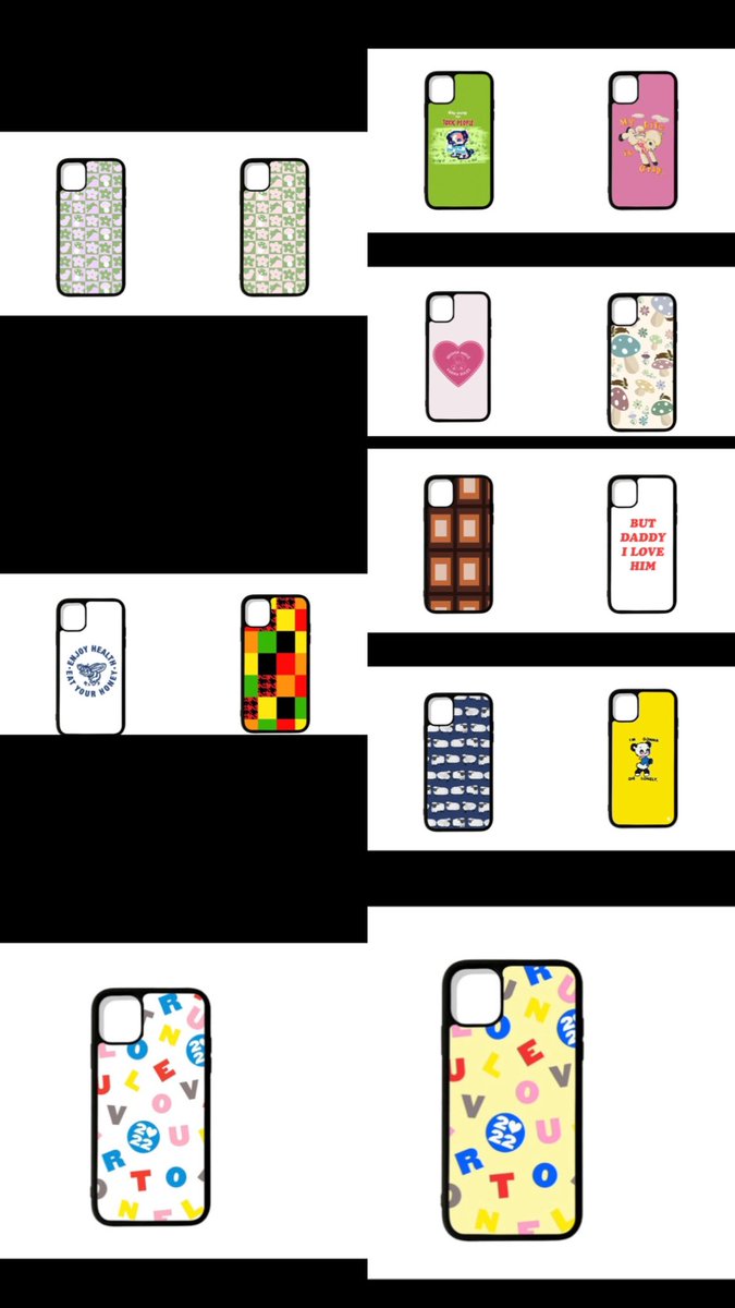 hstickethelp1's tweet photo. 🎅🏻15 DAYS OF GIVEAWAYS🎅🏻

For day 3 I’m giving away one phone case from kiwimoons! Designs are below! You have until 7pm EST to enter! 

To enter:
⁃like/ rt
⁃follow

INTERNATIONAL &amp; ENDS TONIGHT https://t.co/xX0KtQkxas