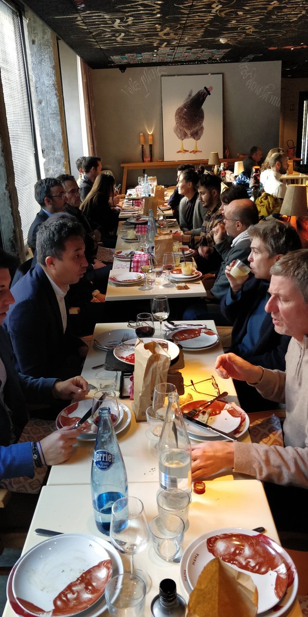 UNITEC_Bdx's tweet photo. Déjeuner de clôture pour la Promo 1 de #Tipi535 🌴
Ce midi les start-up @Toog_France, Room in Touch, SKEP, @cibler_fr et FiG se sont réunies avec les partenaires @Groupe_UCPA, @SNCFNumerique, @laciteduvin et @sibluvillages, suivi d'une session de pitch et speed #mentoring🤝 https://t.co/MDuhVdOKmO