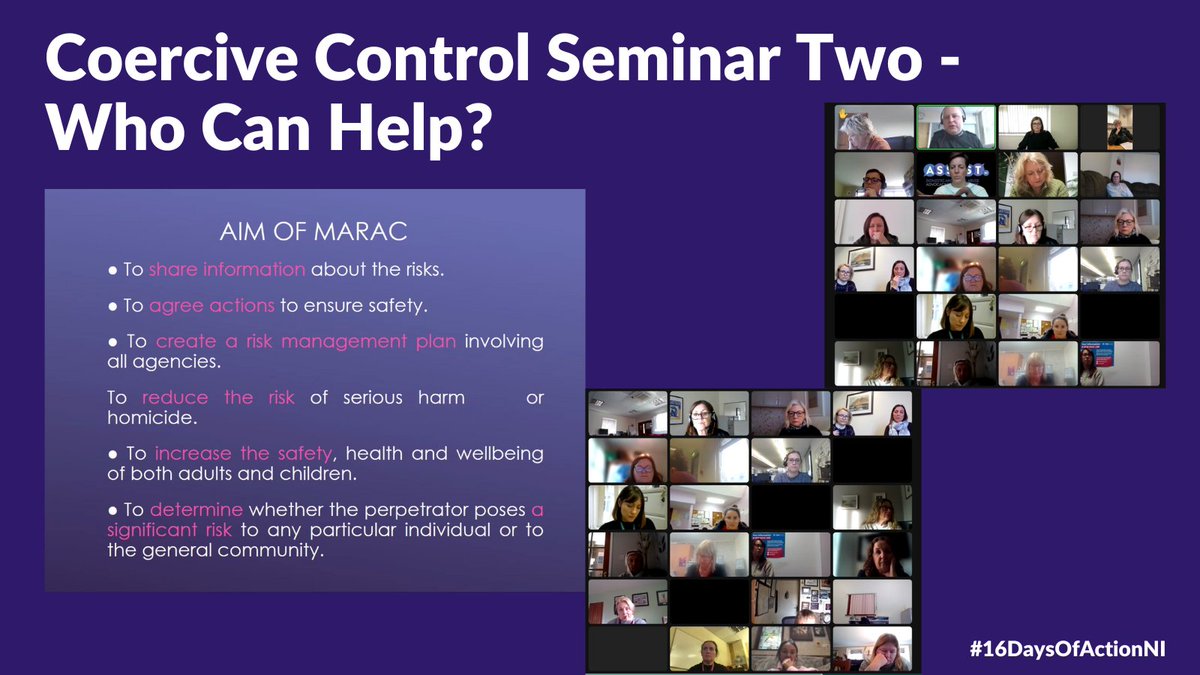 WesternHSCTrust's tweet photo. Great turnout today at our seminar 'Coercive Control - Who Can Help?' as part of our 16 Days of Action Against Domestic Violence campaign.
#16DaysOfActionNI
https://t.co/pWfoX9aXrV https://t.co/3scsGhq8QT