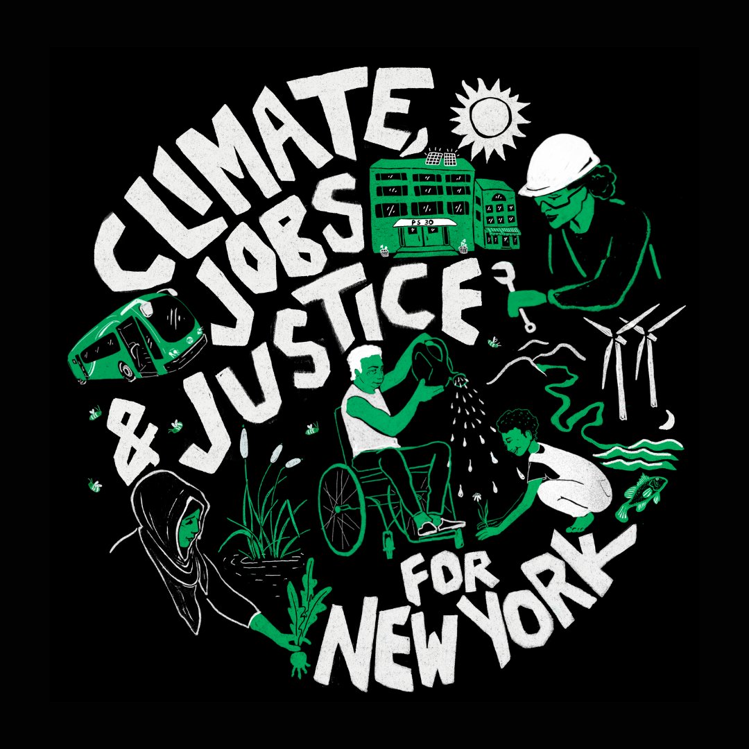 We're honored to be joining @NYRenews in a shared push to ensure that the #ClimateJobsJustice package is a priority this legislative session.
Let's build a green, just and sustainable future.
#PassTheCJJP