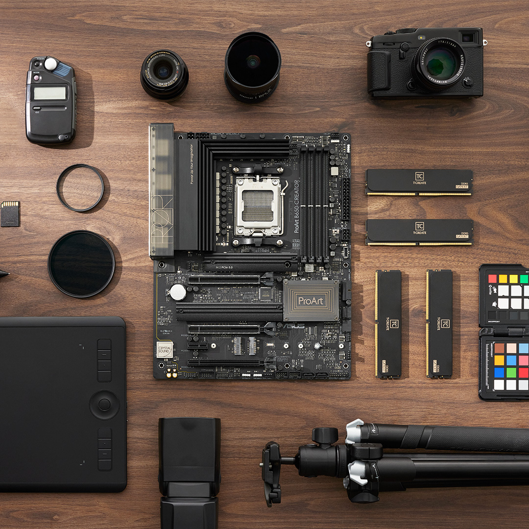 ASUSTR's tweet photo. Hızlı veri aktarımı için 2,5 Gb ve 1 Gb Ethernet ve tasarım iş akışınız için ek bir 4K/8K ekran USB-C DisplayPort içeren #ProArt B650-Creator ile AM5 platformuna geçiş yapın.
Detaylar:
https://t.co/98ihpsTOPG  
https://t.co/7o7qUbvleX  
#ASUS #ASUSB650 #ProArtB650 #AsusProArt https://t.co/JRWJ6hFZJM