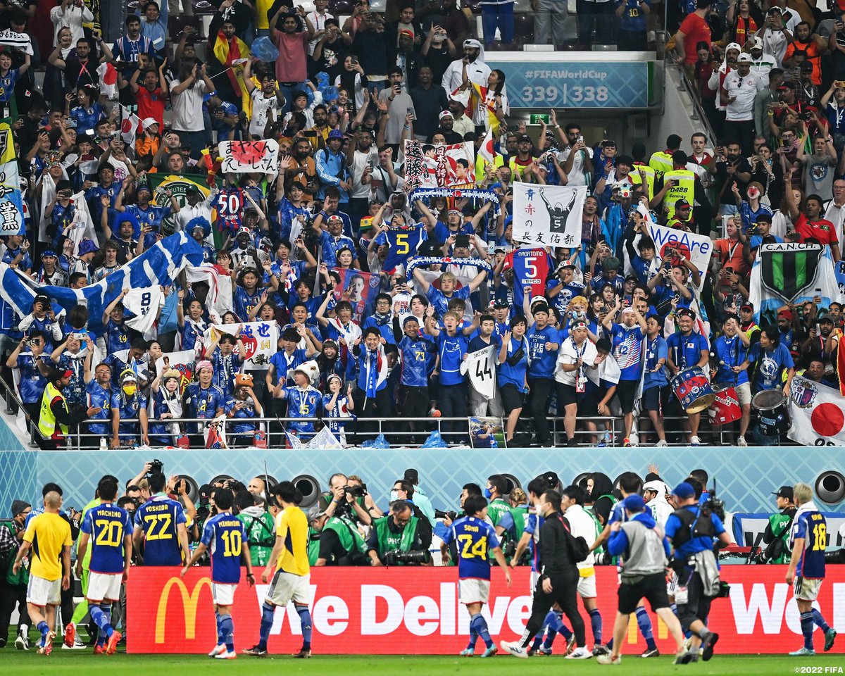 初めてのW杯でした。

4年に1度しか見れない光景、4年に1度しか味わえない雰囲気、胸に焼き付けて今後の人生の糧にして行きたいと思います。

また4年後に北米でお会いしましょう👍
（ユーロからのパリ五輪も行きたい…）