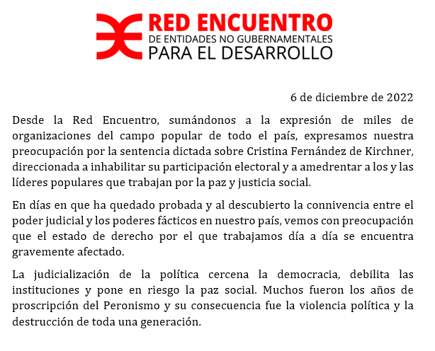 Red Encuentro tweet media