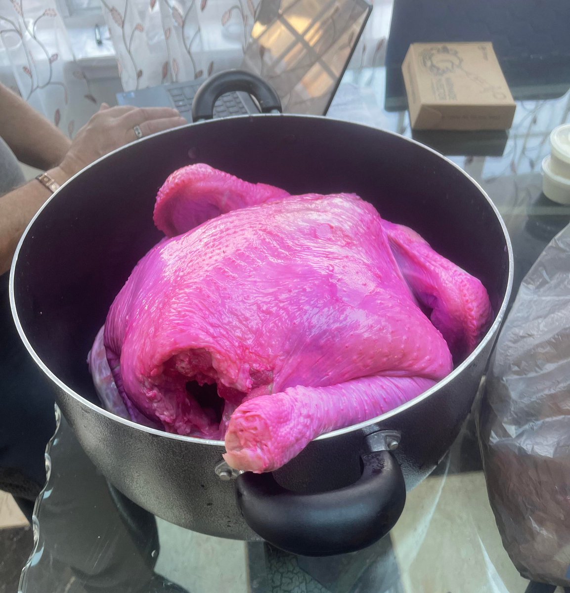 allrecipesqueen's tweet photo. Pepto Bismol Turkey https://t.co/EbxUbRjI8o