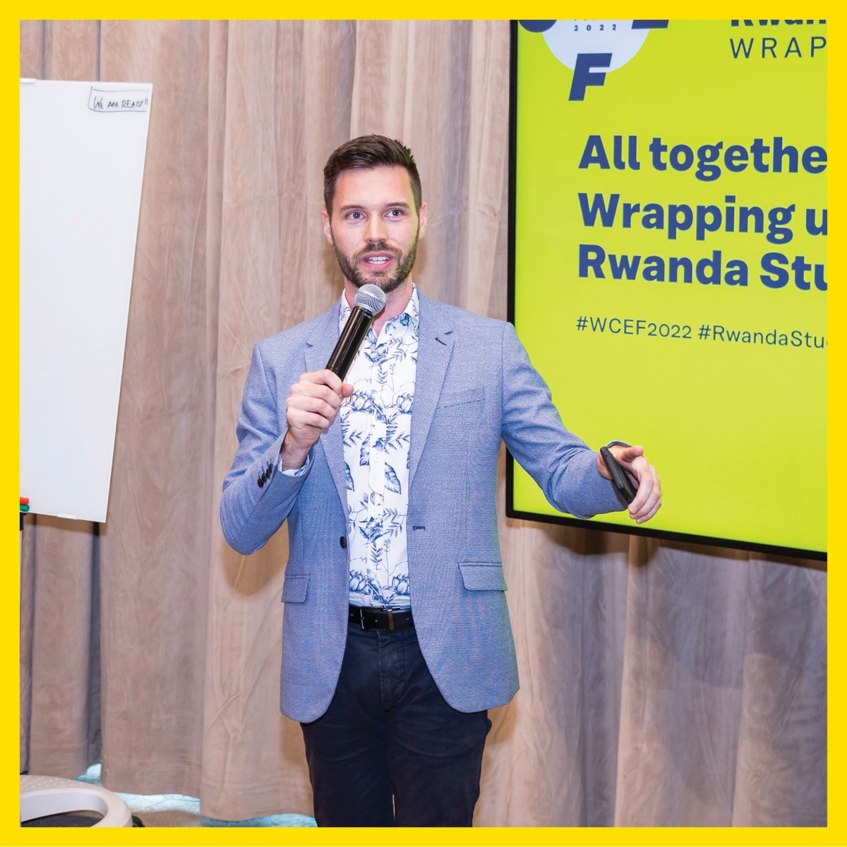 ACEN_Rwanda's tweet photo. Final reflections on the takeaways from the @WCEF2022 #RwandaStudio. https://t.co/iwsol3vMQq