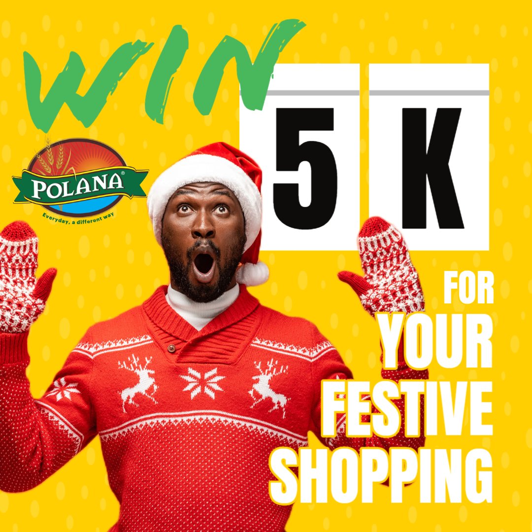 Just in time for your Festive shopping - we're giving away R5000 CASH to one lucky winner!

To enter, simply tell us which FIVE people you would invite to a celebratory meal if you won R5000.

*Competition closes 14 December 2022. T’s &amp; C’s apply.