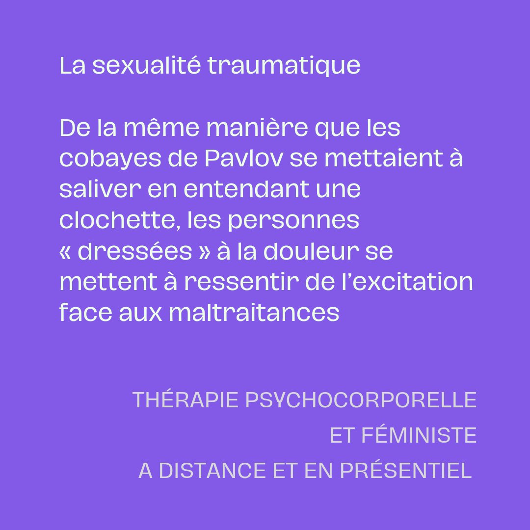 Stephe21Fem's tweet photo. #excitationtraumatique #Trauma #therapy #sexualité https://t.co/tlDmRBMU1I