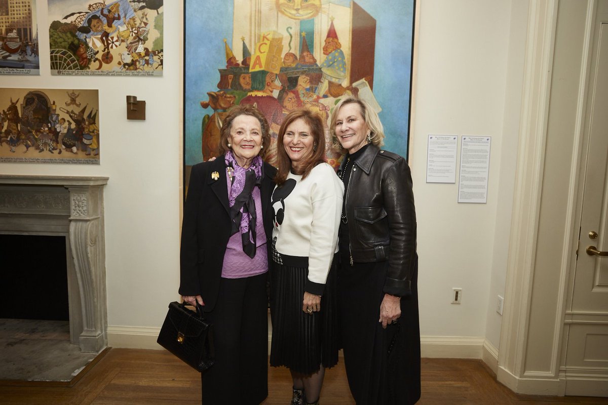 nyscfpresident's tweet photo. Had a fantastic evening celebrating the opening of @Roosevelt_House’s new exhibit, Healing Walls: Health & Art in New Deal New York — an exciting #CommunityMuralProject initiated by @BellevueHosp. TY @LaurieTisch & all of our panelists for joining us & leading the conversation! https://t.co/e9okEhvCfK