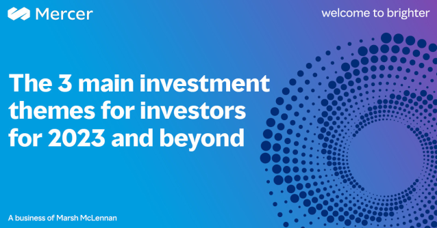 deanapen's tweet photo. The last 12 months have seen significant upheaval in global #markets. Many notable events had a profound impact on the world as we know it. We have translated these into 3 #investment themes for investors for 2023 and beyond. https://t.co/JaeygFnRzV https://t.co/eZCh1NUItK