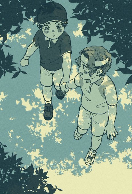 「multiple boys polo shirt」 illustration images(Latest)
