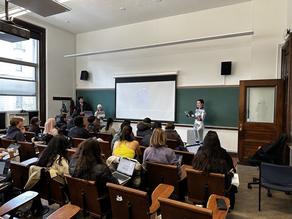 david_kipping's tweet photo. A fun idea for the astro classroom is to run a mini #ExoCup competition in class, where students team up and pitch their exoplanets to their peers. This year we had a dead heat tie champion between GJ 4370b and LHS 3844b. Fun was had! Exo lore was gained! https://t.co/Cj9V5GvFeu