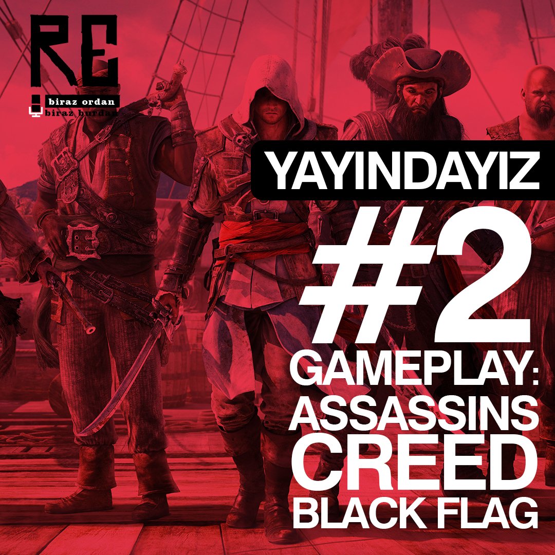 repodcastofc's tweet photo. Gameplay serimizin 2. bölümü ile yayındayızz!
Korsanlığın altın çağı'ndan gemi savaşlarına, Black Flag oyununun bütün mekaniklerini, oyunun tüm yönlerini ve özelliklerini detaylıca konuştuk

Hepinize keyifli dinlemeler diliyoruz! 
💀
Bölüme ulaşmak için 👇
https://t.co/1HXDhhTLFW https://t.co/2MOjyxX7vH