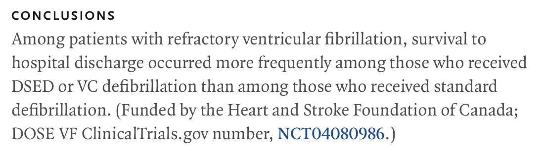 AliRaja_MD's tweet image. #Defibrillation Strategies for #RefractoryVentricularFibrillation
@DrCheskes et al. @UofT 
ow.ly/5KXa50LXqYg
@NEJM