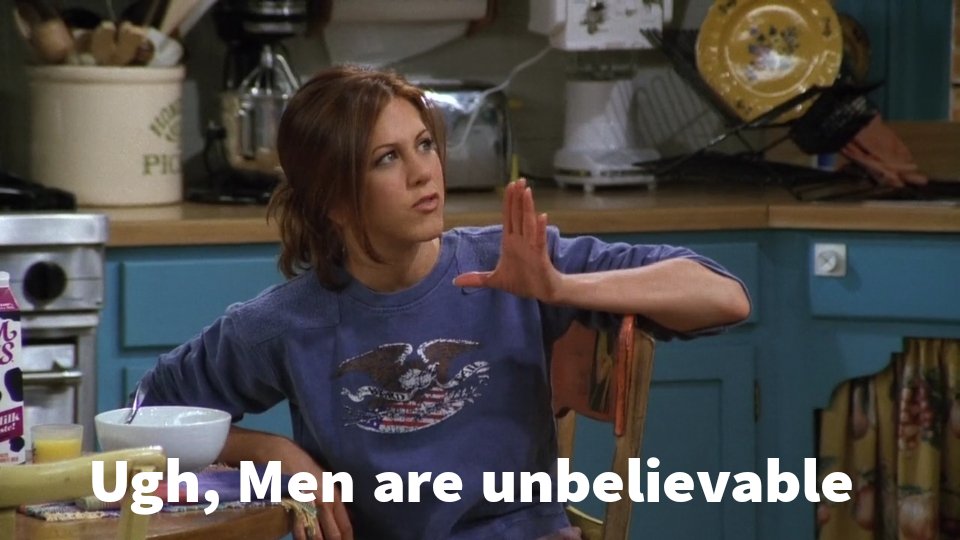Parody Chandler Bing tweet media