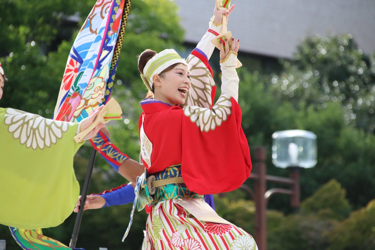 mk402003's tweet photo. 安濃津よさこい2022　お城西公園会場　よさこいあっぱれ　さん　の写真です。（１／５）

#よさこいあっぱれ
#安濃津よさこい2022
#安濃津よさこい https://t.co/LkShTgDM3u