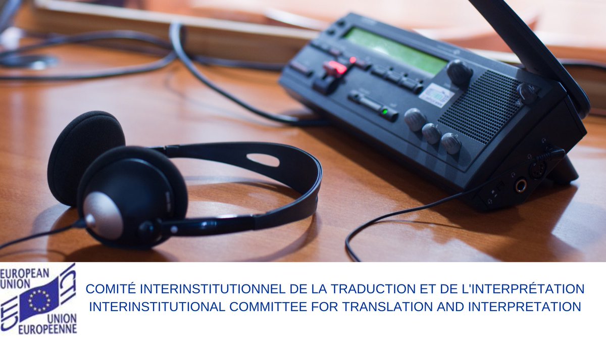 Today We are at the meeting of the Interinstitutional Committee for Translation &amp; Interpretation. We're reflecting on our overarching topics this year:
💻 language tech
👨‍🎓 succession planning
💼 career development for the #interpretation &amp; #translation community