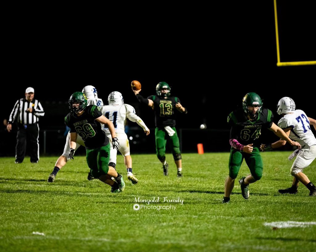 State and Conference Awards:
First Team All-State Linebacker
PVC Co-Defensive Player of the Year
PVC First Team Inside Linebacker 
PVC First Team Quarterback