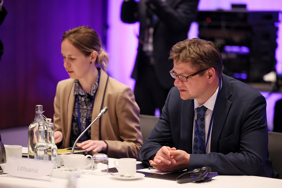 Lithuanian MOD 🇱🇹 (@lithuanian_mod) on Twitter photo Today, 🇱🇹<a href="/Lithuanian_MoD/">Lithuanian MOD 🇱🇹</a> Policy Director <a href="/vaidasu/">Vaidotas Urbelis</a> attended the #NATO Defence Policy Directors meeting in Belgium. Lithuania underscores strengthening defence and deterrence in the NATO Eastern Flank, including air & missile defence and prepositioning of equipment & ammunition. Today, 🇱🇹<a href="/Lithuanian_MoD/">Lithuanian MOD 🇱🇹</a> Policy Director <a href="/vaidasu/">Vaidotas Urbelis</a> attended the #NATO Defence Policy Directors meeting in Belgium. Lithuania underscores strengthening defence and deterrence in the NATO Eastern Flank, including air & missile defence and prepositioning of equipment & ammunition.