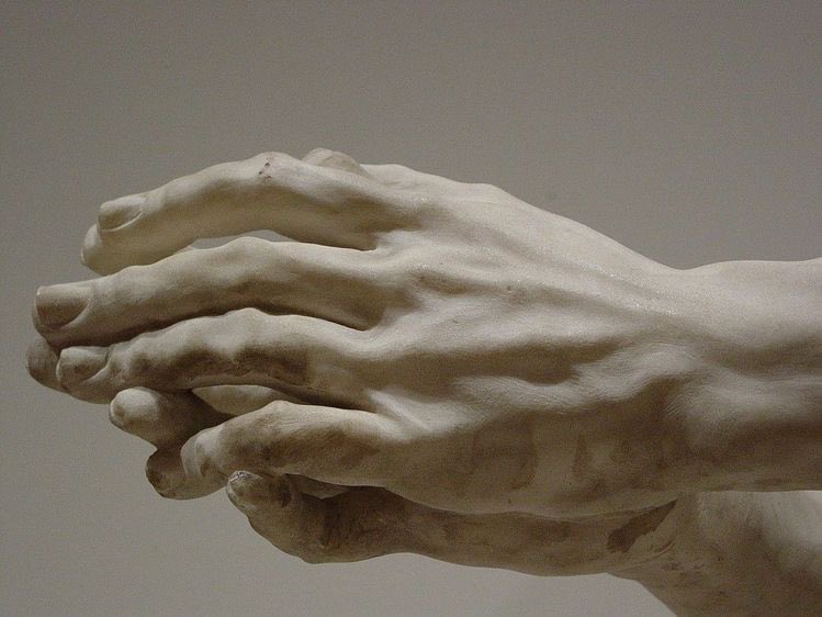 historydefined's tweet image. Marble hands with stunning detail.