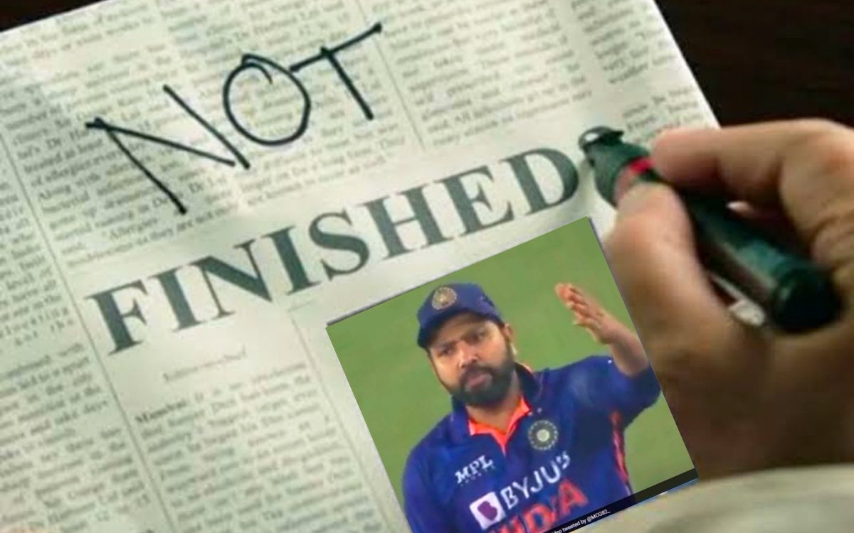 shubhankrmishra's tweet photo. what a champion player, fighter and character is #RohitSharma. 

A big salute, Rohit Sharma. #indvsbang https://t.co/m3MArkvczD