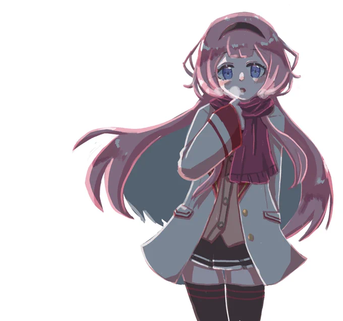 #描くンゴ 雪ンゴ 