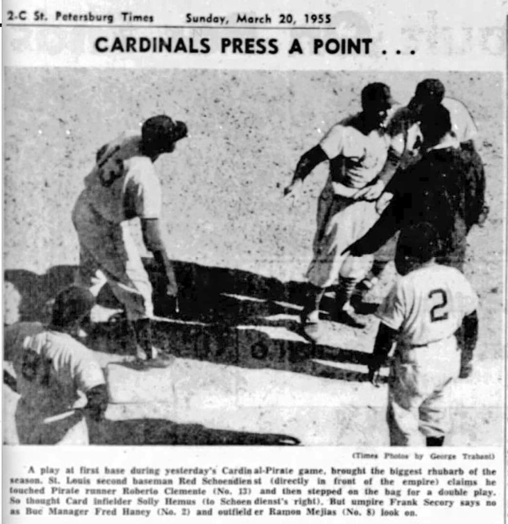Scott Chamberlain (@thebuccosfan) on Twitter photo #FYI Roberto Clemente wore the Number 13 on his jersey when joining the #Bucs in 1955 before switching to Number 21 later that season. #Retire21 ๐ต๐ท
Only 113 Days until <a href="/Pirates/">Pittsburgh Pirates</a> #OpeningDay 2023 & just 121 Days until #OpeningDayPNC! #BuccosBaseballCountdown โพ๏ธ #LetsGoBucsโฏ๐ดโโ ๏ธ #FYI Roberto Clemente wore the Number 13 on his jersey when joining the #Bucs in 1955 before switching to Number 21 later that season. #Retire21 ๐ต๐ท
Only 113 Days until <a href="/Pirates/">Pittsburgh Pirates</a> #OpeningDay 2023 & just 121 Days until #OpeningDayPNC! #BuccosBaseballCountdown โพ๏ธ #LetsGoBucsโฏ๐ดโโ ๏ธ