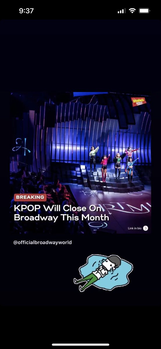 KateMinaLin's tweet photo. The word is out… we are closing this Sunday. We have worked so hard to make this dream come true. So come see us while you can. #saveKPOPBroadway https://t.co/AkU8XqI9PR