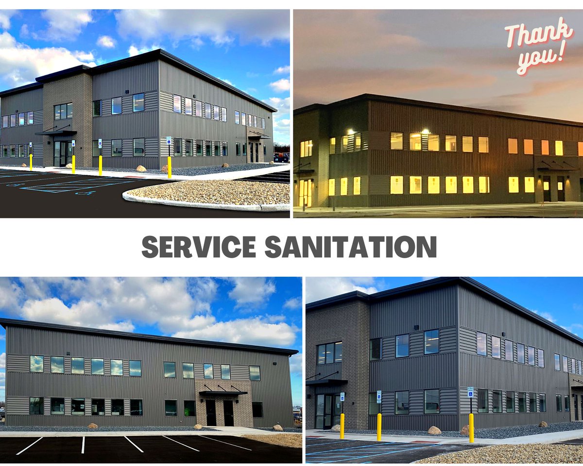 Chesterinc_'s tweet photo. Sincerest thanks to @Servicesan for partnering with us on such a new beautiful build in Gary, IN!

#servicesanitation #chesterinc #designbuild #nwi #garyin #sanitationsolutions #determinedtodeliver #portability https://t.co/6krBXVJ9Un