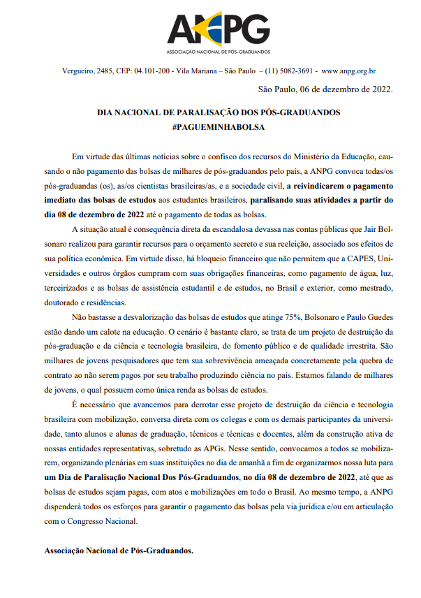 ppgcet's tweet image. #paguemminhabolsa