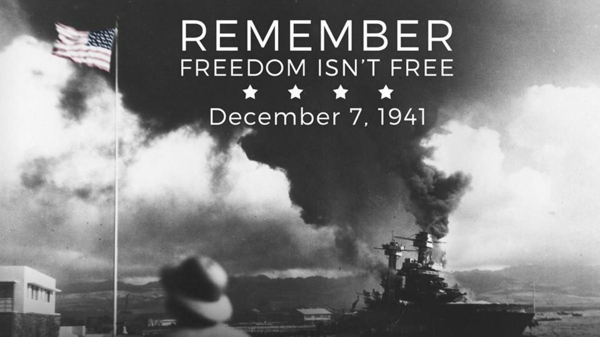 It sometimes takes action to awaken a sleeping giant and fill him with terrible resolve - as we remember this day of infamy - never forget our American spirit to achieve great things.