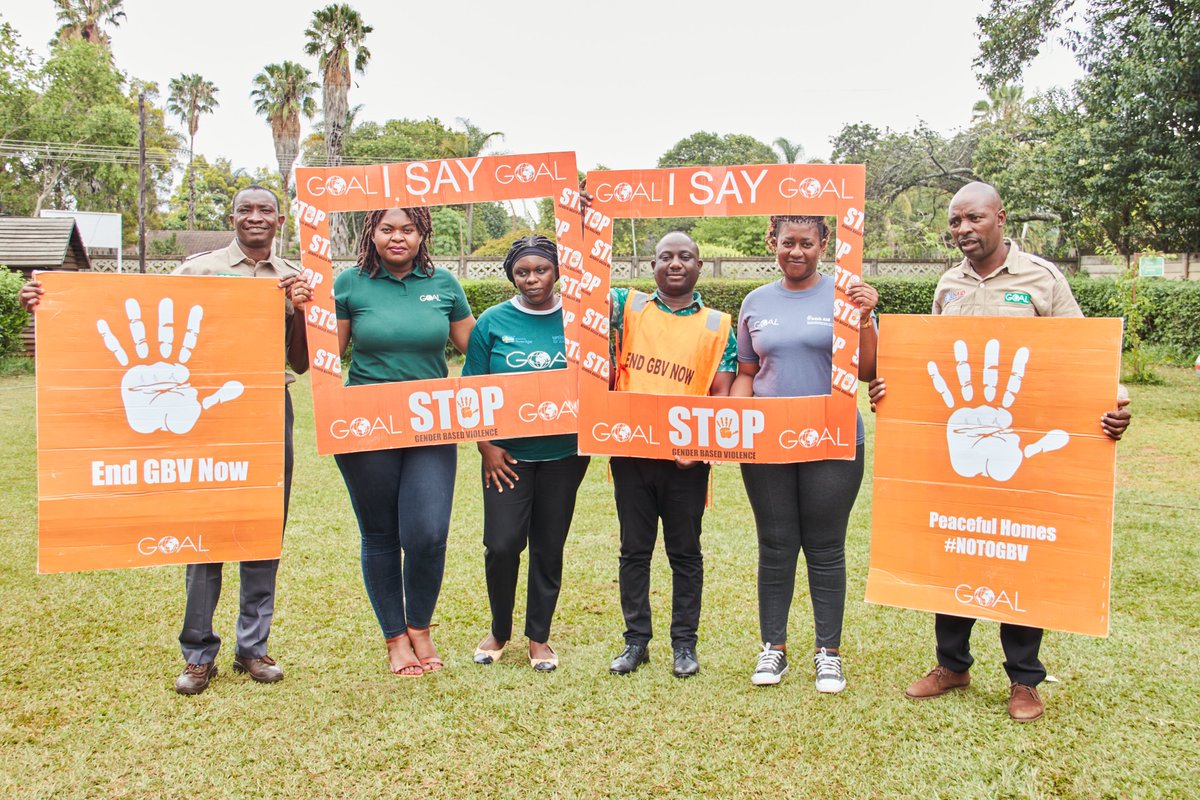 GoalZimbabwe's tweet photo. In Zimbabwe, 
👉1 in 3 women aged 15 to 49 have experienced physical violence.
👉 1 in 4 women have experienced sexual violence since the age of 15.
 As GOALies we join the rest of the world in  commemorating the #16DaysOfActivismAgainstGBV &amp; to #UNITE in #EndingGBVNow https://t.co/EN1AdCAkH7