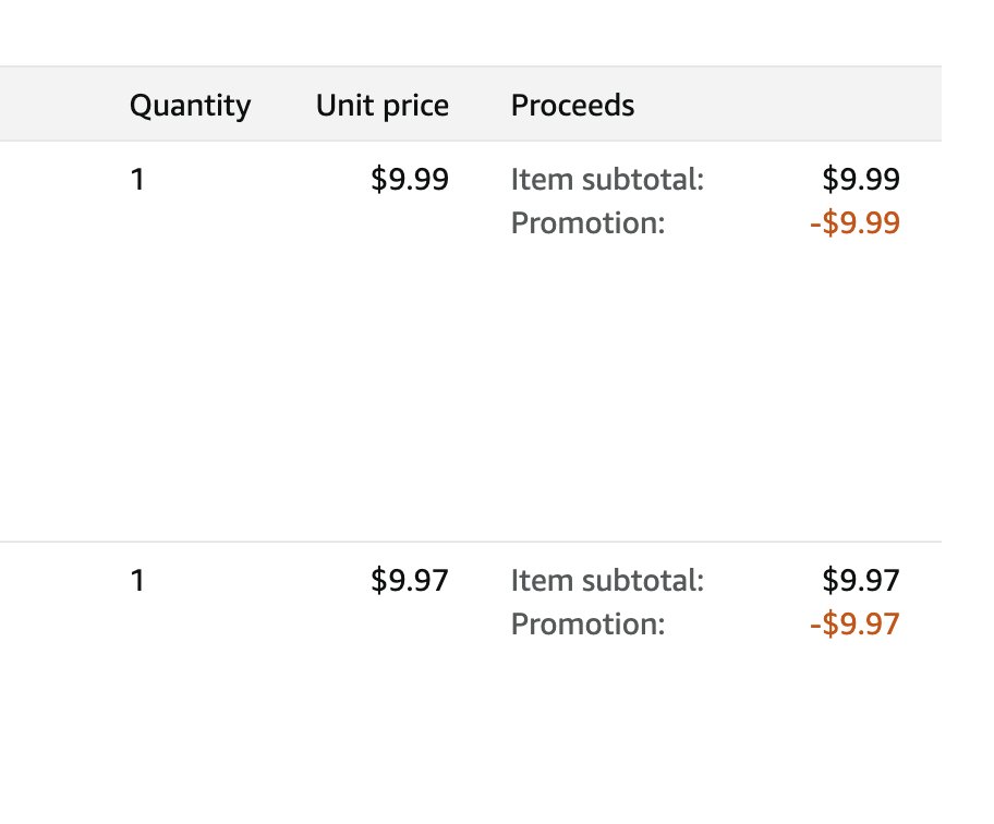 shanepcampbell's tweet photo. 16,000 units @ 100% off wiped out in 3 hours.

@amazon customers were able to exploit our Amazon BOGO promotion to somehow get BOTH items for free, without actually purchasing either one.

End result = -$175K loss in 3 hours

@dharmeshmehta @amznsellerhelp @JeffBezos 

1/n https://t.co/xxRneNoOJP