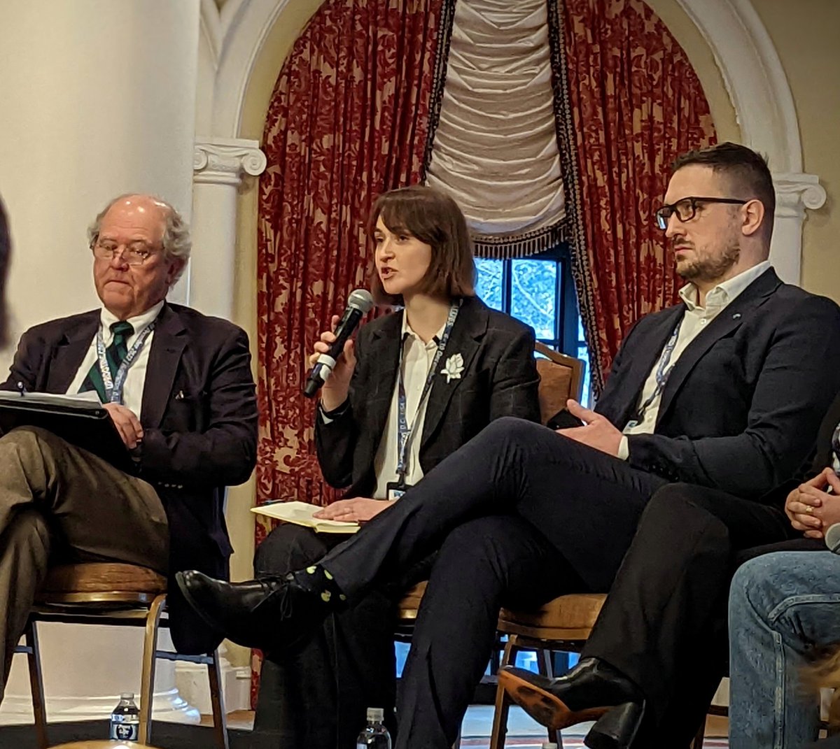 fiona_avery_'s tweet photo. Coordination between international institutions will be critical for the efficient and effective reconstruction of Ukraine, but the reconstruction must be owned by Ukraine.@Borovyk_UA and @nestulia from @RISE_Ukraine_ speaking at #IACC2022 https://t.co/Y2eJ7vm1d6