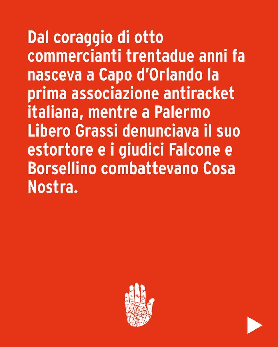 tramefestival's tweet photo. La denuncia resta l’unico mezzo possibile per affrancarsi dal sistema criminale e l’educazione alla legalità è lo strumento per debellarlo.

#trame #tramefestival #antiracket #estorsione #calabria https://t.co/o7cZI1vZKv