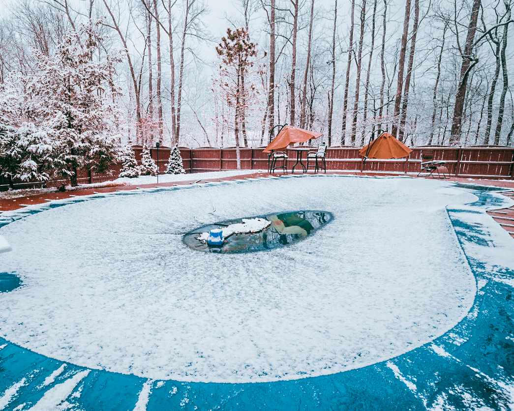 Snow season is here. Protect your pool from the elements with a cover and service from Rosebrook Pools. We make maintaining your summer paradise easy all year-round.