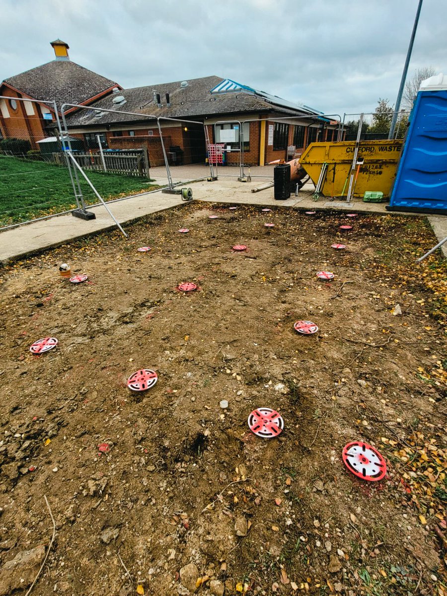 Here's a few images of our Ground Screw progress for the primary school in Dullingham. Keep following for more updates on our current and upcoming work! For all enquires regarding Stop Digging Cambridge, please consult the following information.

Number: +44 1223 607801