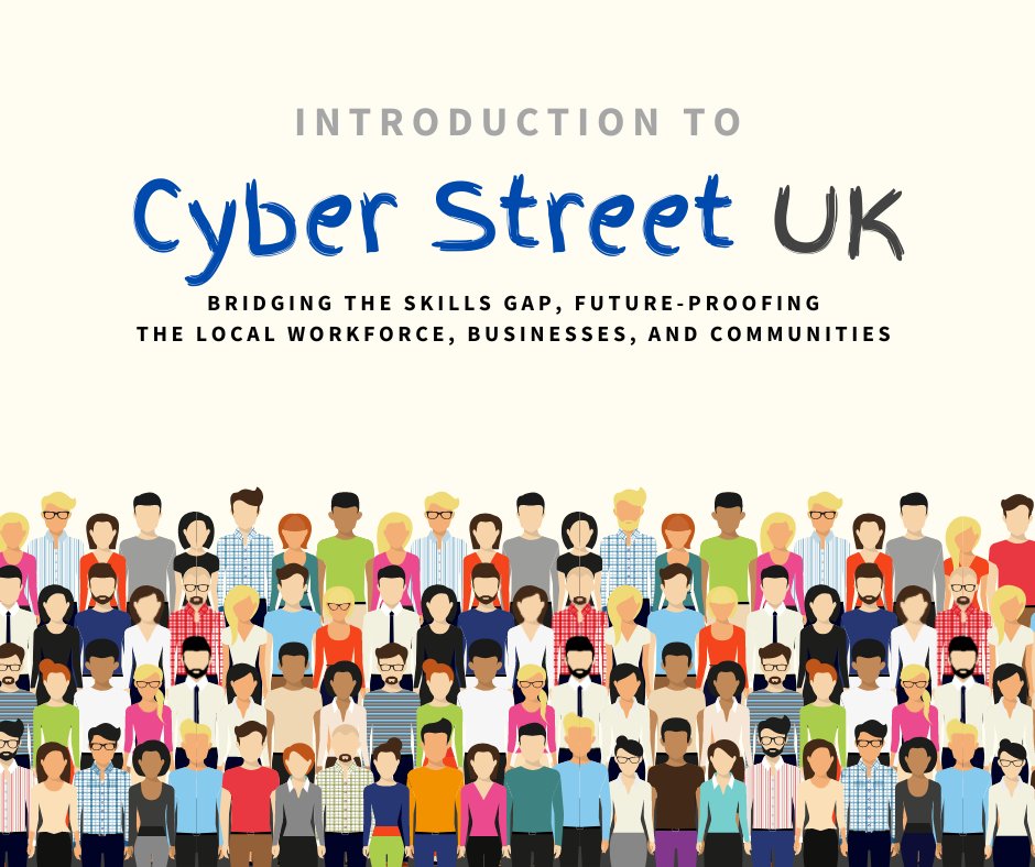 Delighted to share new video introducing Cyber Street UK. youtu.be/WYxvZ2hoW08 #youthcareers #digitalskills #education #ukbiz #Yorkshire #UK #skillsgap #CostOfLivingCrisis #local