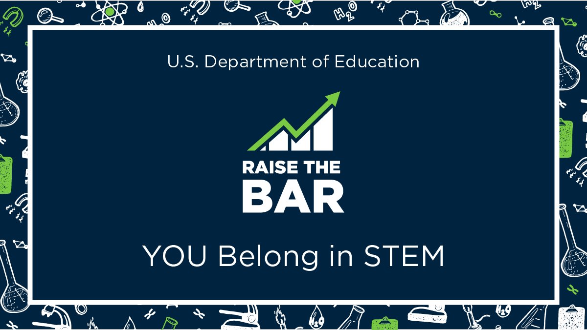 TODAY: Join us for our YOU Belong in STEM National Coordinating Conference – a key Biden-Harris Administration initiative to implement and scale equitable, high-quality STEM education for all students. Watch live at mediasite.ed.gov/webcast/Play/1…