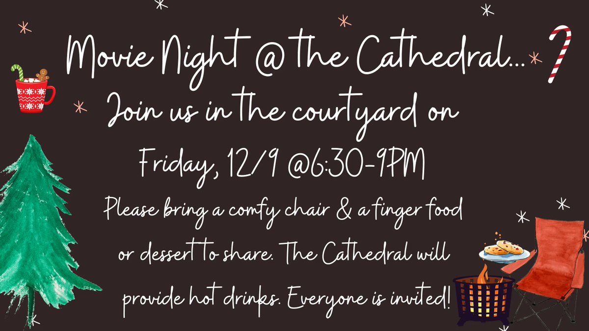 Cathedral Church of St. Luke (@ccslorlando) on Twitter photo This Friday <a href="/6/">Adrián Lamo</a>:30PM is Movie NIght at the Cathedral! Bring a camping chair, and finger food/dessert to share. The Cathedral will provide hot drinks and we will watch The Santa Clause in the courtyard. Everyone is invited! This Friday <a href="/6/">Adrián Lamo</a>:30PM is Movie NIght at the Cathedral! Bring a camping chair, and finger food/dessert to share. The Cathedral will provide hot drinks and we will watch The Santa Clause in the courtyard. Everyone is invited!